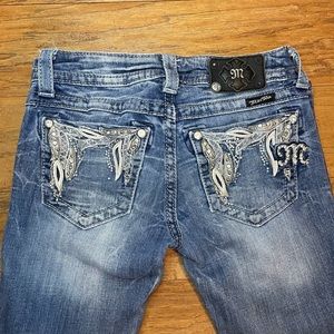 Miss Me Boot Cut Jeans Size 25